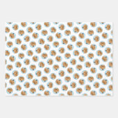 Rhodesian Ridgeback Schilderij Red Wheaten Dog Art Inpakpapier Vel (Voorkant 2)