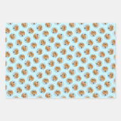 Rhodesian Ridgeback Schilderij Red Wheaten Dog Art Inpakpapier Vel (Voorkant)