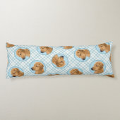 Rhodesian Ridgeback Schilderij Red Wheaten Dog Art Lichaamskussen (Achterkant)