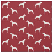 Rhodesian Ridgeback Silhouettes Patroon Stof (Swatch)