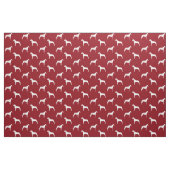 Rhodesian Ridgeback Silhouettes Patroon Stof (Fat Quarter)