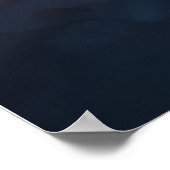 Rhodesian Ridgeback Snowy Sleigh Kerstdecoratie Poster (Hoek)