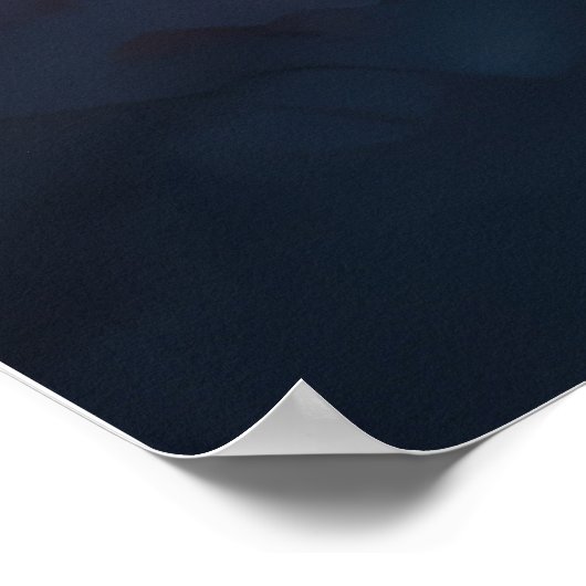 Rhodesian Ridgeback Snowy Sleigh Kerstdecoratie Poster (Hoek)