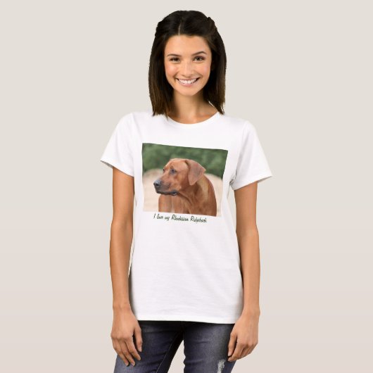 Rhodesian Ridgeback T-shirt (Voorkant volledig)