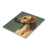 Rhodesian Ridgeback Tegeltje (Zijkant)