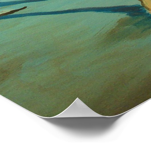 Rhodesian Ridgeback "Tony" glimlacht Poster (Hoek)