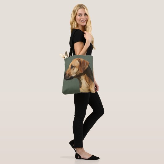 Rhodesian Ridgeback Tote Bag (Op model)