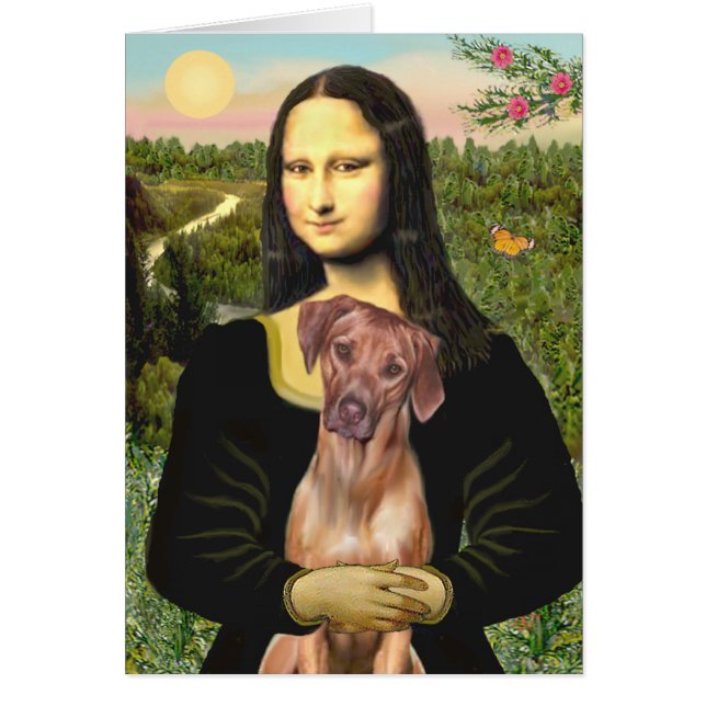 RhodesianRidgeback 1 - Mona Lisa (Voorkant)