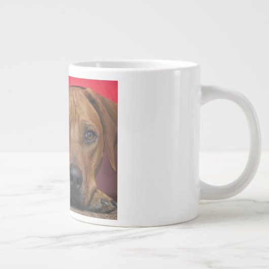 rhodezisch-ridgeback grote koffiekop (Rechts)