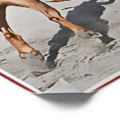 Rhodezische doorbelastingsillustratie poster (Hoek)