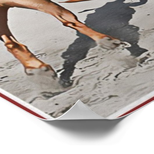 Rhodezische doorbelastingsillustratie poster (Hoek)