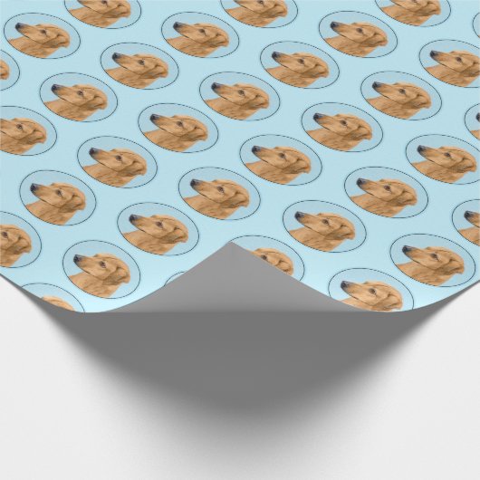 Rhodezische doorbelastingsschildering - Oorspronke Cadeaupapier (Hoek)