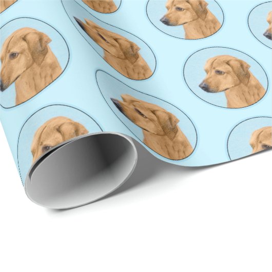 Rhodezische doorbelastingsschildering - Oorspronke Cadeaupapier (Rol Hoek)