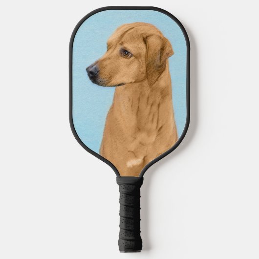 Rhodezische doorbelastingsschildering - Oorspronke Pickleball Paddle (Voorkant)