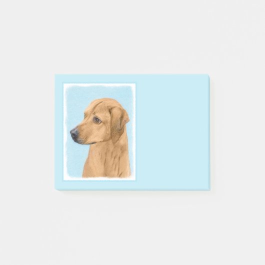 Rhodezische doorbelastingsschildering - Oorspronke Post-it® Notes (Voorkant)