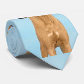 Rhodezische doorbelastingsschildering - Oorspronke Stropdas (Opgerold)