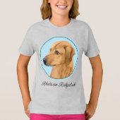 Rhodezische doorbelastingsschildering - Oorspronke T-shirt (Voorkant)