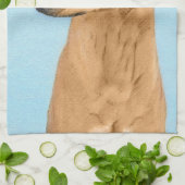 Rhodezische doorbelastingsschildering - Oorspronke Theedoek (Gevouwen)