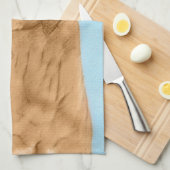 Rhodezische doorbelastingsschildering - Oorspronke Theedoek (Quarter Fold)