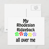 Rhodezische ingeback Walt Design Briefkaart (Voorkant / Achterkant)