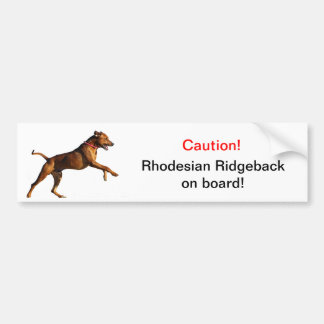 Rhodezische ingeblikkerbumper sticker