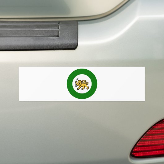 Rhodezische luchtmacht bumpersticker (Op auto)