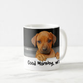 Rhodezische mok voor ongebacte koffie (Voorkant rechts)