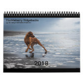 Rhodezische Ridgeback Calendar 2018 Kalender (Hoes)