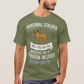 Rhodezische Ridgeback Dog Puppies Eigenaar Lover _ T-shirt (Voorkant)