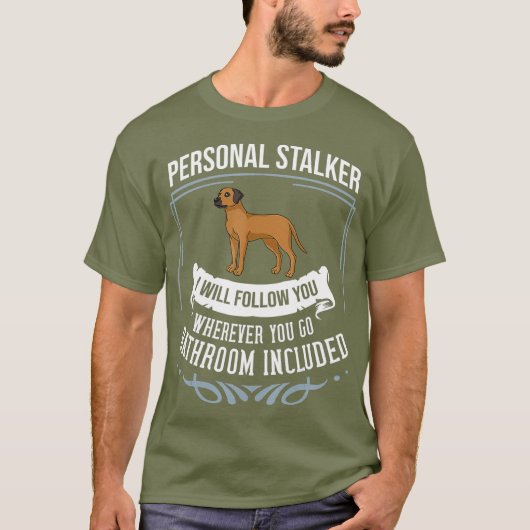 Rhodezische Ridgeback Dog Puppies Eigenaar Lover _ T-shirt (Voorkant)