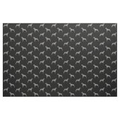 Rhodezische Ridgeback Dog Silhouettes gepatterd Stof (Fat Quarter)