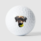 Rhodezische Ridgeback Golf Balls Golfballen (Voorkant)