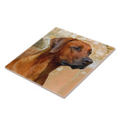 Rhodezische ridgeback tegeltje (Zijkant)