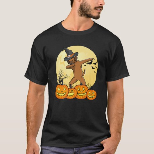 Rhodezische ringweg Dab dance Halloween do T-shirt (Voorkant)