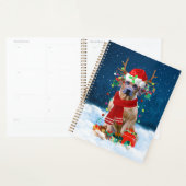 Rhodezische rugzak met sneeuwkerstcadeau planner (Display)