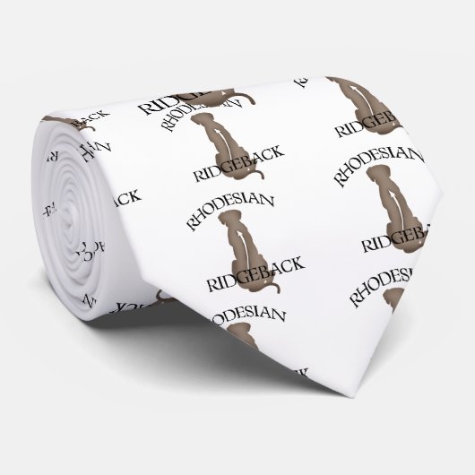 Rhodezische rugzak met tekst stropdas (Opgerold)