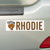 RHODIE BUMPERSTICKER (Op auto)