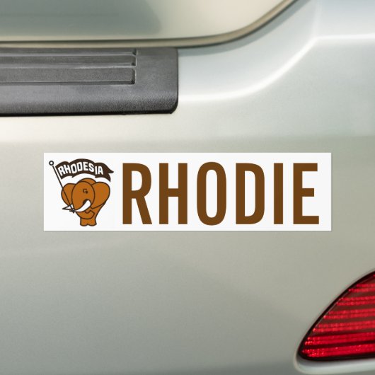 RHODIE BUMPERSTICKER (Op auto)
