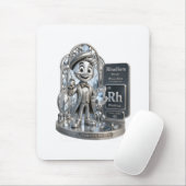 Rhodium-personage uit de ATOMIVRA™ Muismat (Met muis)