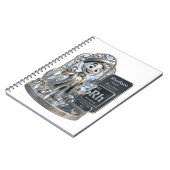Rhodium-personage uit de ATOMIVRA™ Notitieboek (Linkerzijde)