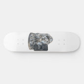 Rhodium-personage uit de ATOMIVRA™ Persoonlijk Skateboard (Horizontaal)