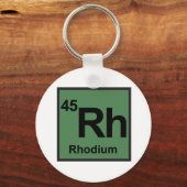 Rhodium Sleutelhanger (Voorkant)