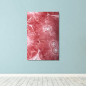 Rhodochrosiet (MnCO3), een erts van mangaan, Argen Canvas Afdruk (Insitu (Houten vloer))