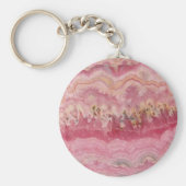 Rhodochrosite Gemstone-Sleutelhanger Sleutelhanger (Voorkant)
