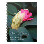 Rhododendron 2 Celebration of Life Guest Book Notitieboek (Voorkant)