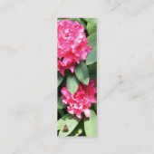 Rhododendron 2 mini visitekaartje (Achterkant)