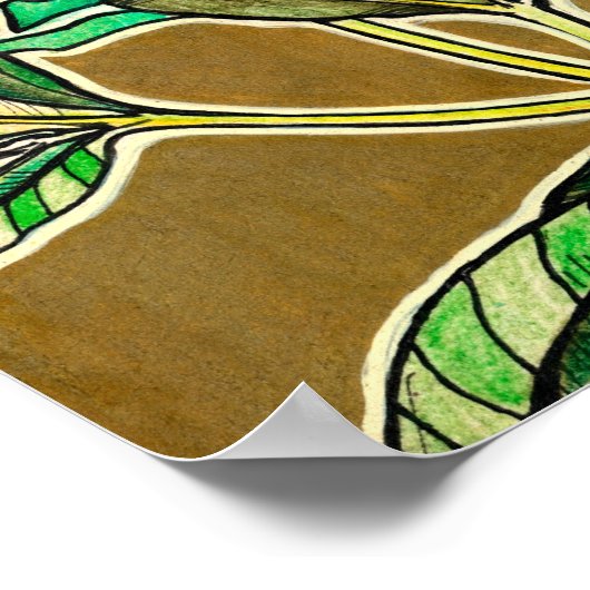 Rhododendron Azalea Lente Bloemen Bloemen Bloemen  Poster (Hoek)