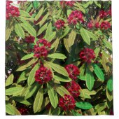 Rhododendron Bloei Douchegordijn (Voorkant)