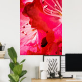 Rhododendron Bloei Poster (Thuiskantoor)