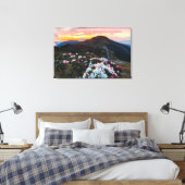 Rhododendron Blooming | Nationaal park Taroko Canvas Afdruk (Insitu (Slaapkamer))